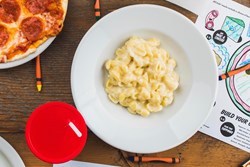 Kids Mac N Cheese with Drink